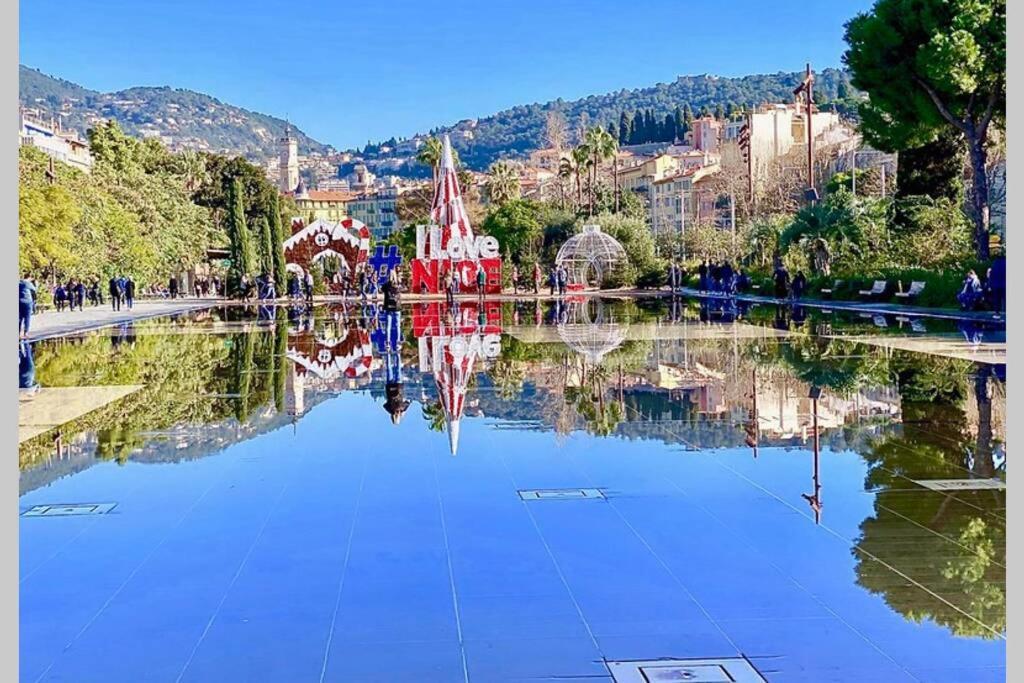 Superbe Studio Sur Nice Bagian luar foto